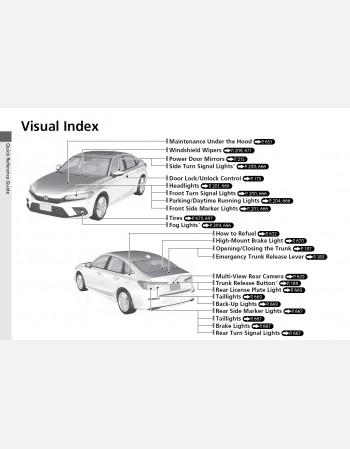 2024 honda civic owners manual